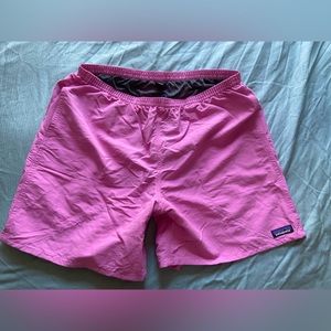 Pink Patagonia Baggies 7” XL